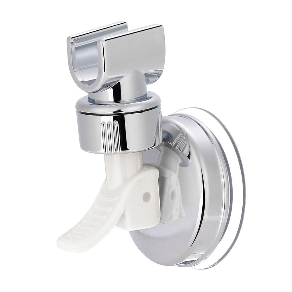 matoen Shower Head Handset Holder Chrome Bathroom Wall Mount Adjustable
