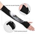 thumbnail image 3 of ALAZA Black Eagle Head UV Sun Protection Arm Sleeves UPF 50+ Compression Cooling Sleeve 1 Pair, 3 of 7