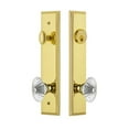 thumbnail image 2 of Grandeur Carbur_Tp_Eset_234 Carre Solid Brass Tall Plate Single Cylinder Keyed Entry Set -, 2 of 6