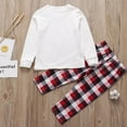thumbnail image 2 of GRNSHTS Family Matching Christmas Pajamas Women Cotton Jammies Men Clothes Sleepwear Long Sleeve Pjs(White-Women/S), 2 of 9