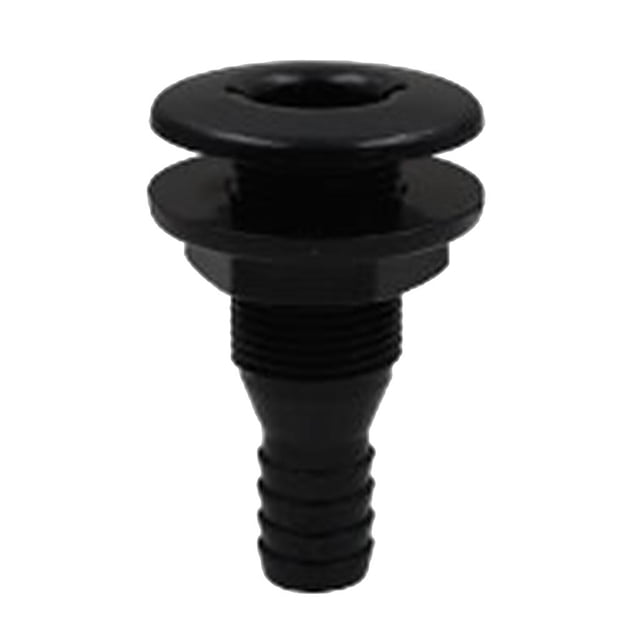 Piezas de Yate de Repuesto para Conector Pasacascos Marino ABS Negro Duradero de 5/8 '' DYNWAVEMX accesorios marinos a través del casco