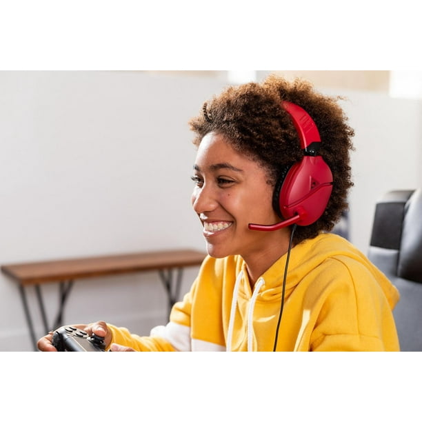 Turtle Beach Recon 70 Gaming Headset for PS4 Pro PS4 and PS5 Midnight Red PlayStation 4 Walmart