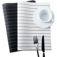 thumbnail image 5 of YumSur Set of 6 Placemats,11.8x17.7in PVC Non-Slip Washable Place Mats, Tear-Resistant Heat-Resistant Placemats, 5 of 10