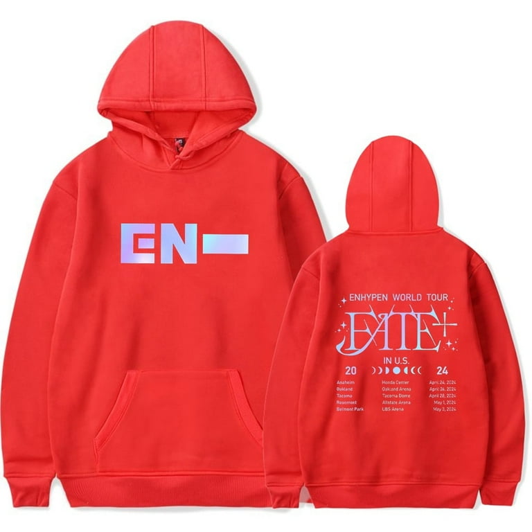 ENHYPEN FATE フーディー M ENHYPEN Members World Tour FATE Zippered / Pullover Hoodie