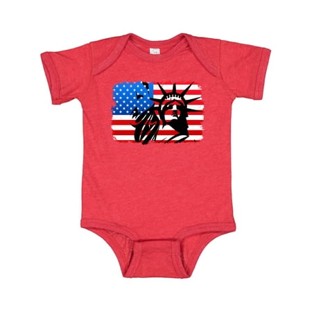 

Inktastic Liberty Flag Gift Baby Boy or Baby Girl Bodysuit