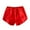 Red, variant on yillto Womens Satin Silky Pjs Shorts Loose Elastic Loungewear Pajama Shorts Summer Sleepwear Bottoms