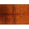 thumbnail image 1 of Ahgly Company Machine Washable Indoor Rectangle Oriental Yellow Industrial Area Rugs, 6' x 9', 1 of 4