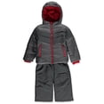 thumbnail image 2 of Rothschild Boys' 3-Piece Snowsuit Set Color: charcoal gray Size: 4, 2 of 4