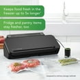 thumbnail image 4 of FoodSaver® Multi-Use Vacuum Sealing & Food Preservation System with Bonus Roll, Charcoal Stainless Steel, 4 of 8