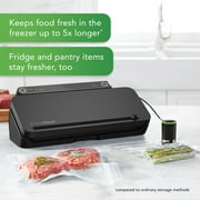 FoodSaver® Multi-Use Vacuum Sealing & Food Preservation System with Bonus Roll, Charcoal Stainless Steel