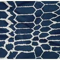 thumbnail image 4 of oneOone Cotton Poplin Twill Navy Blue Fabric Snake Animal Skin Fabric For Sewing Printed Craft Fabric By The Yard 56 Inch Wide, 4 of 4