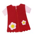 thumbnail image 4 of 2 Piezas Botón Cremallera Enseñanza De Jardín De Infantes Hágalo Usted Mismo Manual Tela Tela Aprendizaje Educación Juguetes, Montess Ropa de cremallera Gloria Juguete Montessori, 4 of 6