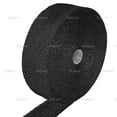 thumbnail image 3 of 3ox 2 Pack 2'' x 50ft Black Pipe Header Manifold Exhaust Heat Wrap Tape with Ties for Cars, Motorcycles, 3 of 5
