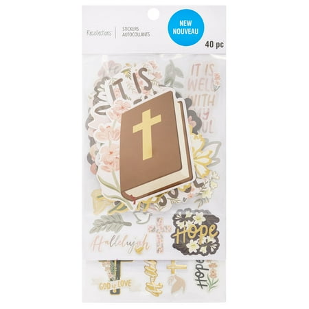 UPC: 0195158502978 | Faith-Based Easter Stickers by Recollections™