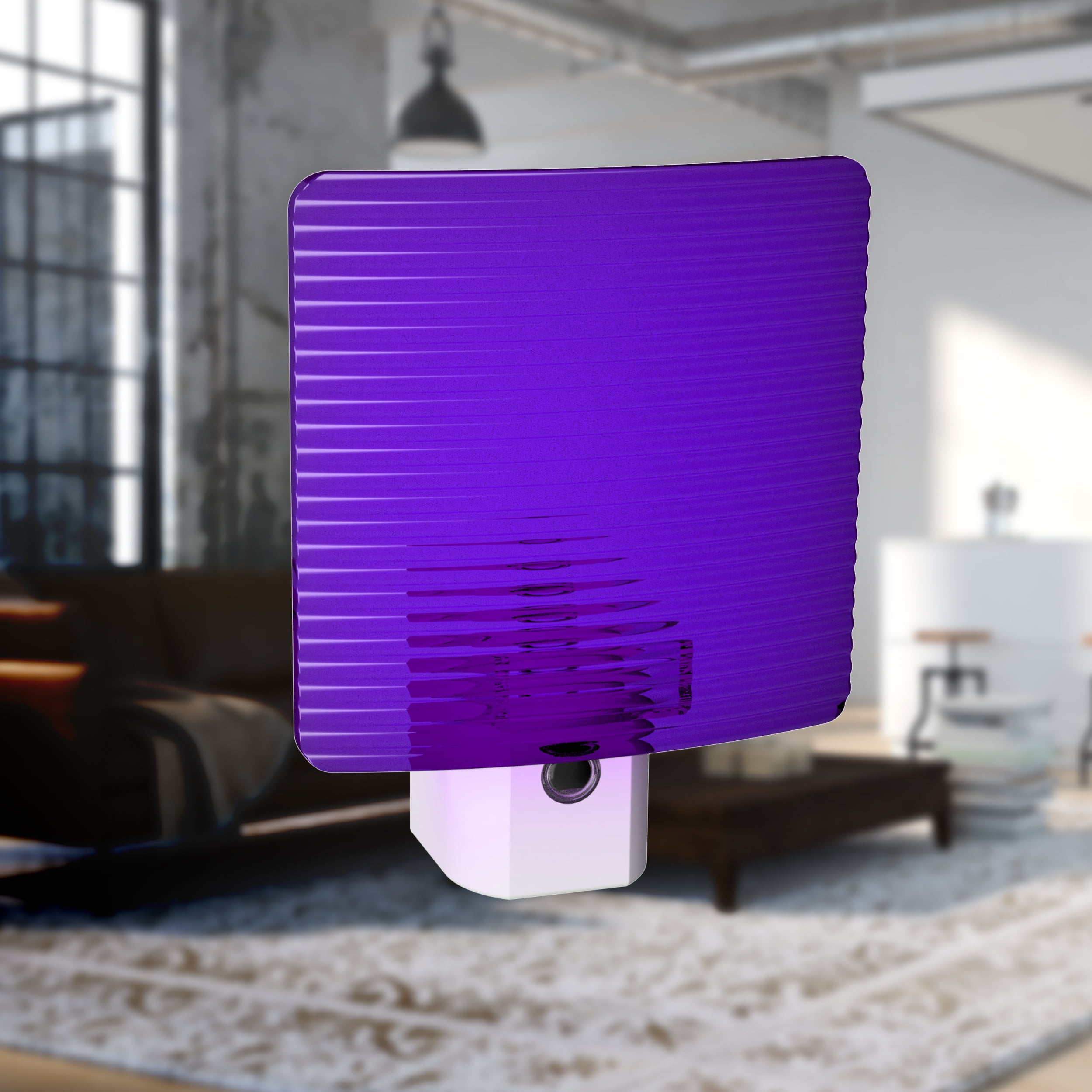 Westek NL-WAVE-PL Wave Translucent Screen Automatic Light, Purple