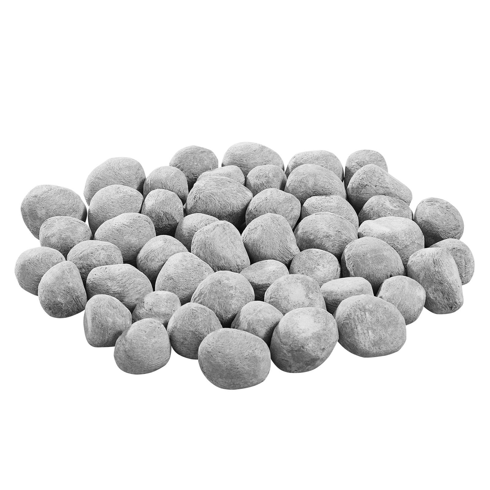 Ceramic Fiber Fireballs for Fireplace, Heat-Resistant No Odor Exquisite Spherical Design, Decorative Fire Pit Balls for Home Decor Warm Cozy Ambiance