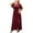Wine Velvet Dress, variant on OSFVNOXV Womens Plus Size Velvet Dresses Vintage Formal High Waist Puff Sleeve Sweetheart Neck Side Split Flowy Maxi Wedding Guest Dress