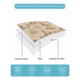 thumbnail image 5 of Quilts Twin Size Bedding Set, Nautical Ship Lightweight Quilted Comforter, Farmhouse Retro Ocean Coastal Lighthouse Map Soft Reversible Bedspread Coverlet with Pillow Covers for All Season, 68" x 86", 5 of 7