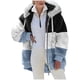 thumbnail image 2 of Puntoco Moda Mujer Cálido Faux Coat Chaqueta Invierno Cremallera Manga Larga Prendas de abrigo Puntoco Puntoco-2257, 2 of 7