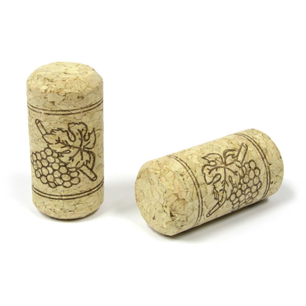 8x1 3/4 First Quality Straight Wine Corks 44 X 22mm 30/Bag Walmart