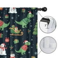 thumbnail image 4 of Blackout Kids Curtains,Christmas Dinosaur Pattern Childrens Insulated Curtains Set Of 2,Bedroom Essentials,Toddler Room Decor 42"x84", 4 of 5