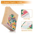 thumbnail image 5 of Yayeee Napkin Holder for Table Kitchen Paper Tissue Organization, Yellow Floral Wave, 5 of 8