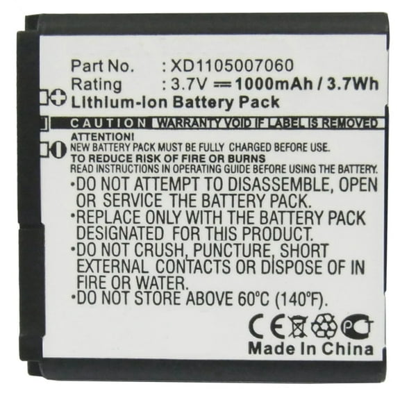 Batteries N Accessories BNA-WB-L3271 Cell Phone Battery - Li-Ion, 3.7V, 1000 mAh, Ultra High Capacity Battery - Replacement for Doro XD1105007060 Battery
