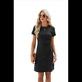 thumbnail image 2 of Vestido Negro de Cuello Redondo y Corta XL, 2 of 10