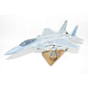48th Fighter Squadron Alley Cats F-15A model, 1/42nd (18) Scale, Mahogany, Fighter