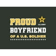 thumbnail image 2 of CafePress - Proud Boyfriend Of A Soldier White And Gold - Large Sherpa Fleece Throw Blanket 80" x 60", 2 of 3