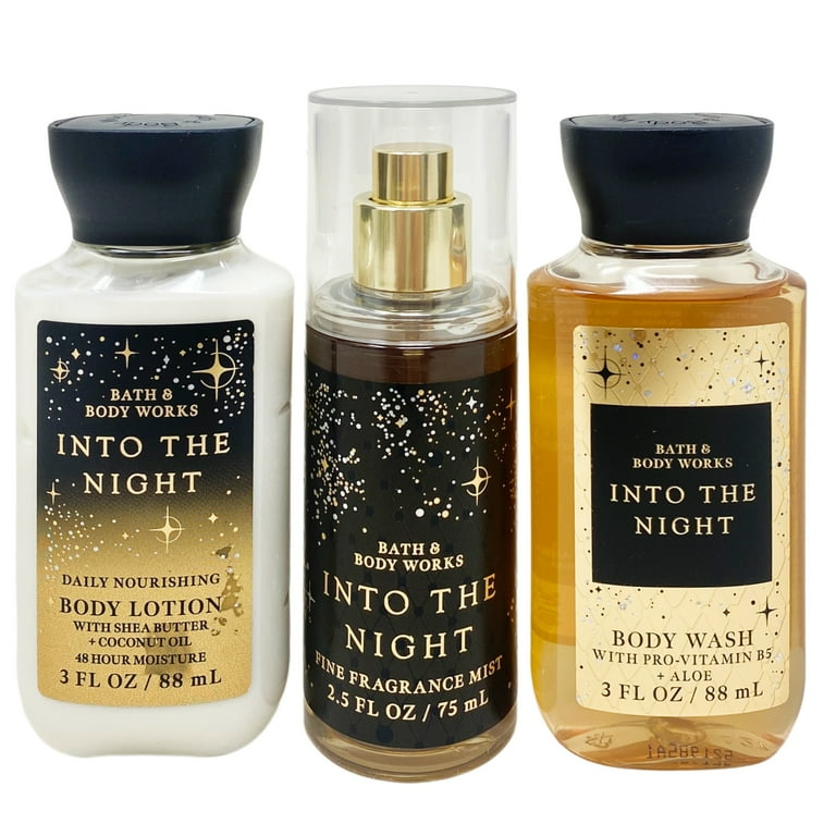 Bath & Body Works Into The Night The Luxury Line Mini Gift Set