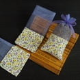 thumbnail image 2 of 10 bolsitas vacías de lavanda con estampado floral, bolsitas de fragancia para dormir relajantes, color morado claro con flores., 2 of 7
