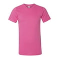thumbnail image 1 of American Apparel T-Shirt en Jersey Fin, 2TG, Fuchsia, 1 of 3