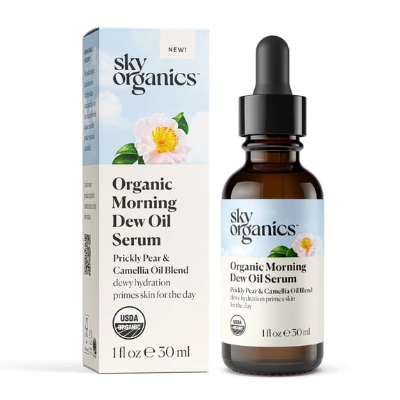 Sky Organics Organic Morning Dew Oil Serum, 1 Oz..