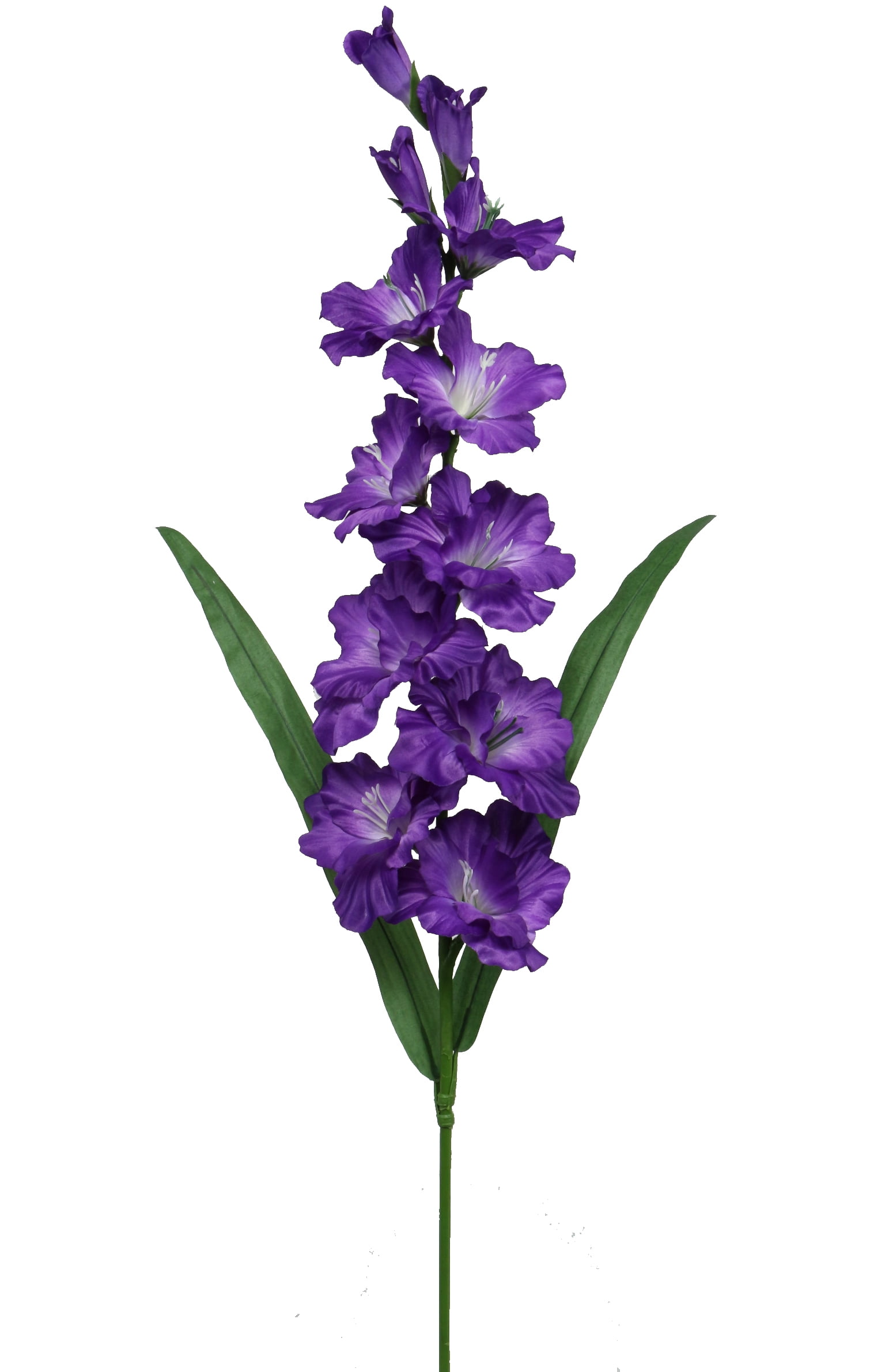 Teters Floral Summer Collection 33" Purple Gladiolus Stem, 6 Piece