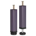 thumbnail image 1 of Unique Bargains 2 Pack Adjustable Height Bed Frame Support Legs(150mm-185mm/5.9'-7.3'), Gray, 1 of 5