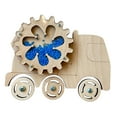 thumbnail image 3 of Kids Busy Board DIY Accessories Wooden Handicraft Skill Activity Board Truck, 3 of 8