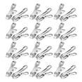thumbnail image 1 of LEEYNEER 40 Pcs Pinces à Linge en Acier Inoxydable Puce à Lessive Vêtements Épingle à Papier Photo Pinces Métalliques pour Maison École Artisanat 5cm, 1 of 6