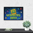 thumbnail image 5 of Geometry Dash Diamond Art Kits for Adults 5D Diamond Art Kit Paint by Number for Beginners, DIY Paint with Round Full Drill Diamonds Paintings Gem Art for Home Wall Decor Gift 8x12, 5 of 5