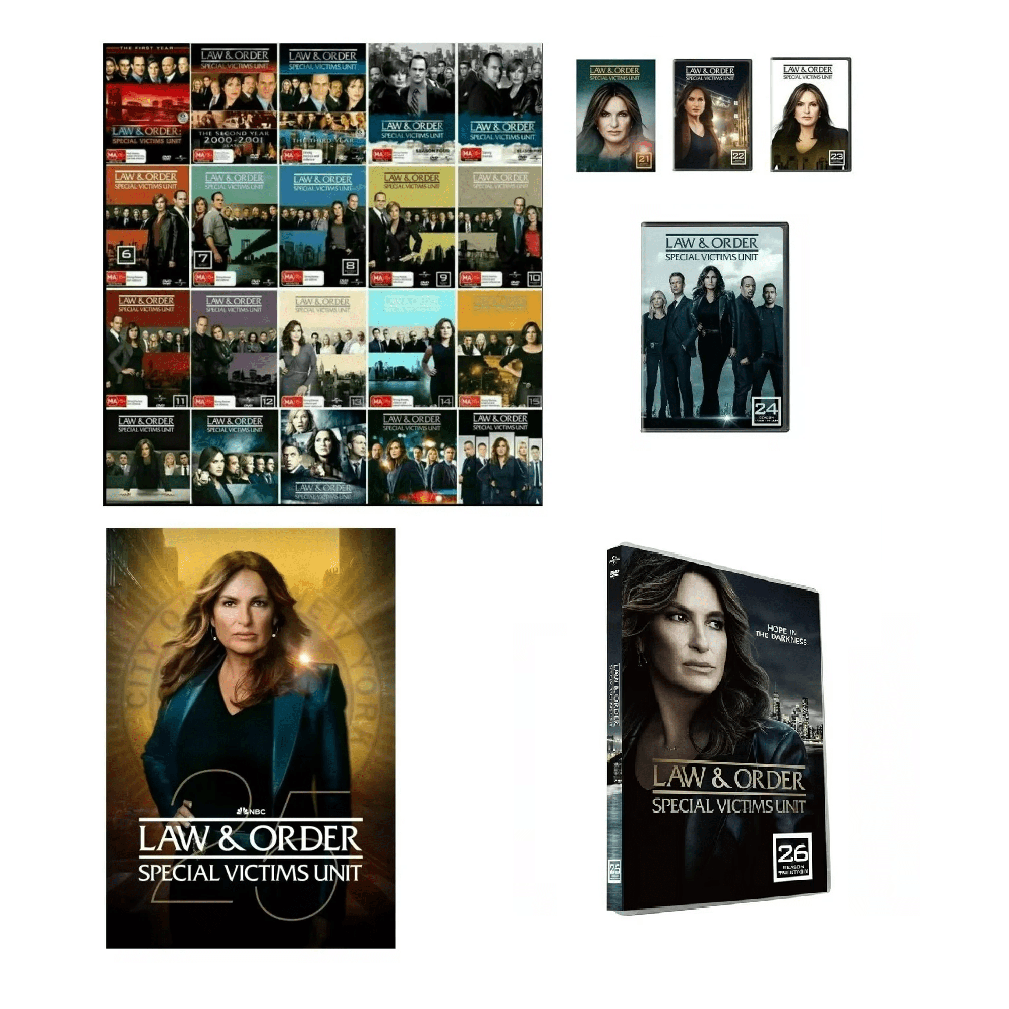 Law & Order: Special Victims Unit – The Complete Seasons 1–26 (DVD