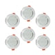 thumbnail image 5 of 6 Piezas Empotrable LED Regulable Plafón Empotrable Empotrable 220-240V Macarena Luz de techo LED, 5 of 8