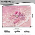 thumbnail image 7 of HUISEFOR Pink Sea Turtle Car Trunk Mat 29" x 39" Scratchproof Cargo Mat Rear Trunk Liner Non-Slip Cars Accessories Universal Fit for Most Cars SUV, 7 of 7
