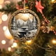 thumbnail image 1 of Adornos navideños, regalos navideños 2024, colgante de bendición de nacimiento con visión estereoscópica navideña, adornos colgantes de acrílico para coche, tarjeta circular de plástico, 1 of 7