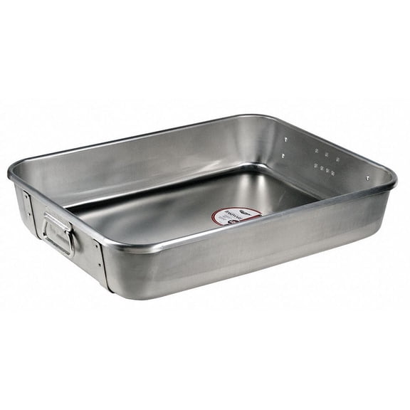 Vollrath Wear Ever 10-Gauge Roasting Pan Top Straps 29.5 Qt Aluminum Loop Handle