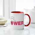 thumbnail image 6 of CafePress - Girl Power Mug - 11 oz Ceramic Mug - Novelty Coffee Tea Cup, 6 of 6