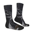 thumbnail image 2 of Zufioo Majestic Forest Stag Print Thigh High Socks,Knee High Socks For Women and men,Over the Calf Tube Socks.Athletic Socks, 2 of 6