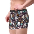 thumbnail image 4 of Kll Forest Cute Owl Men'S Cotton Boxer Briefs Underwear-X-Large, 4 of 9