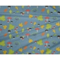 thumbnail image 4 of oneOone Polyester Lycra Fabric Mushroom|Leaves & Floral Clip Art Print Fabric by The Yard 56 Inch Wide, 4 of 4