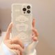 thumbnail image 3 of Funda de silicona suave con diseño de conejo y ondas para iPhone 11, iPhone 14, 12, 16, 13, 15 Pro Max, 12 Mini, Xs Max, X Xr, 7, 8 Plus, 3 of 5