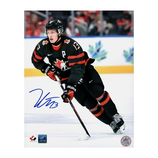 Kent Johnson Photo Autographiée Team Canada 8x10